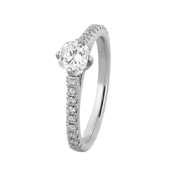 Hazel - Square Cushion Cut Diamond Setting