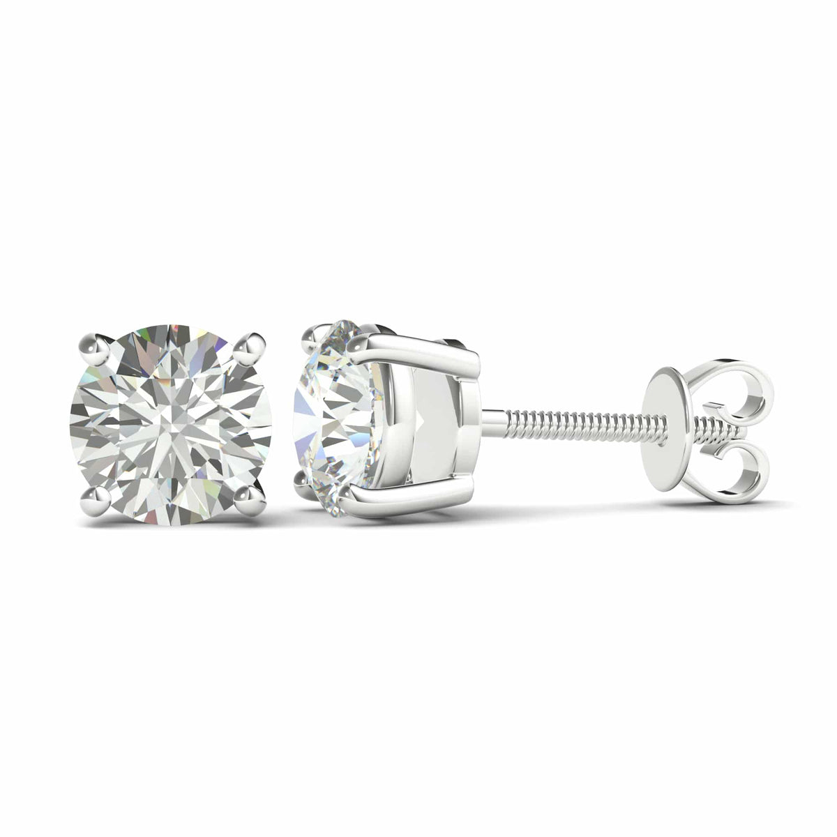 Diamond Stud Earrings