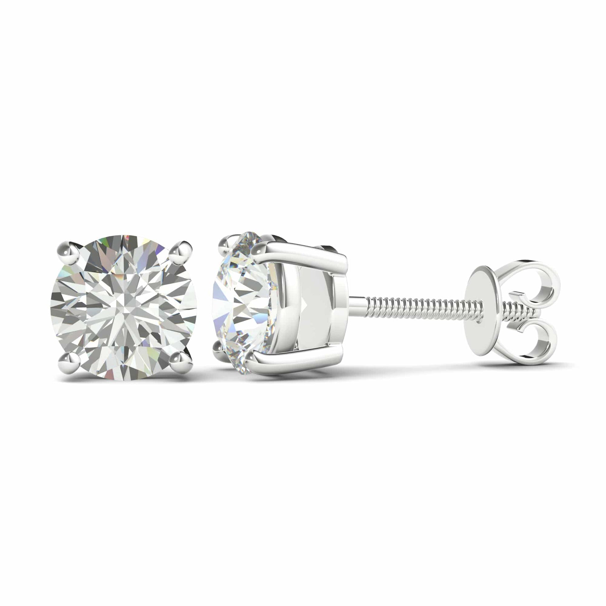 Diamond Stud Earrings