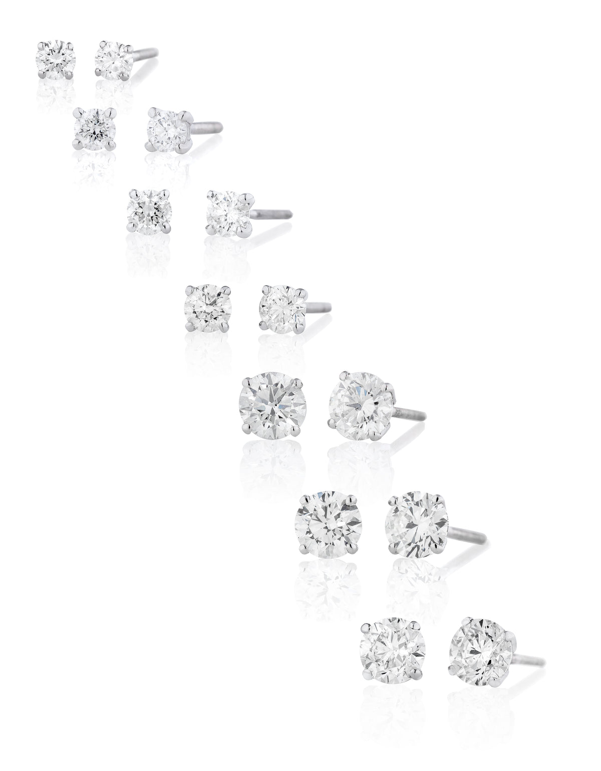 Diamond Stud Earrings