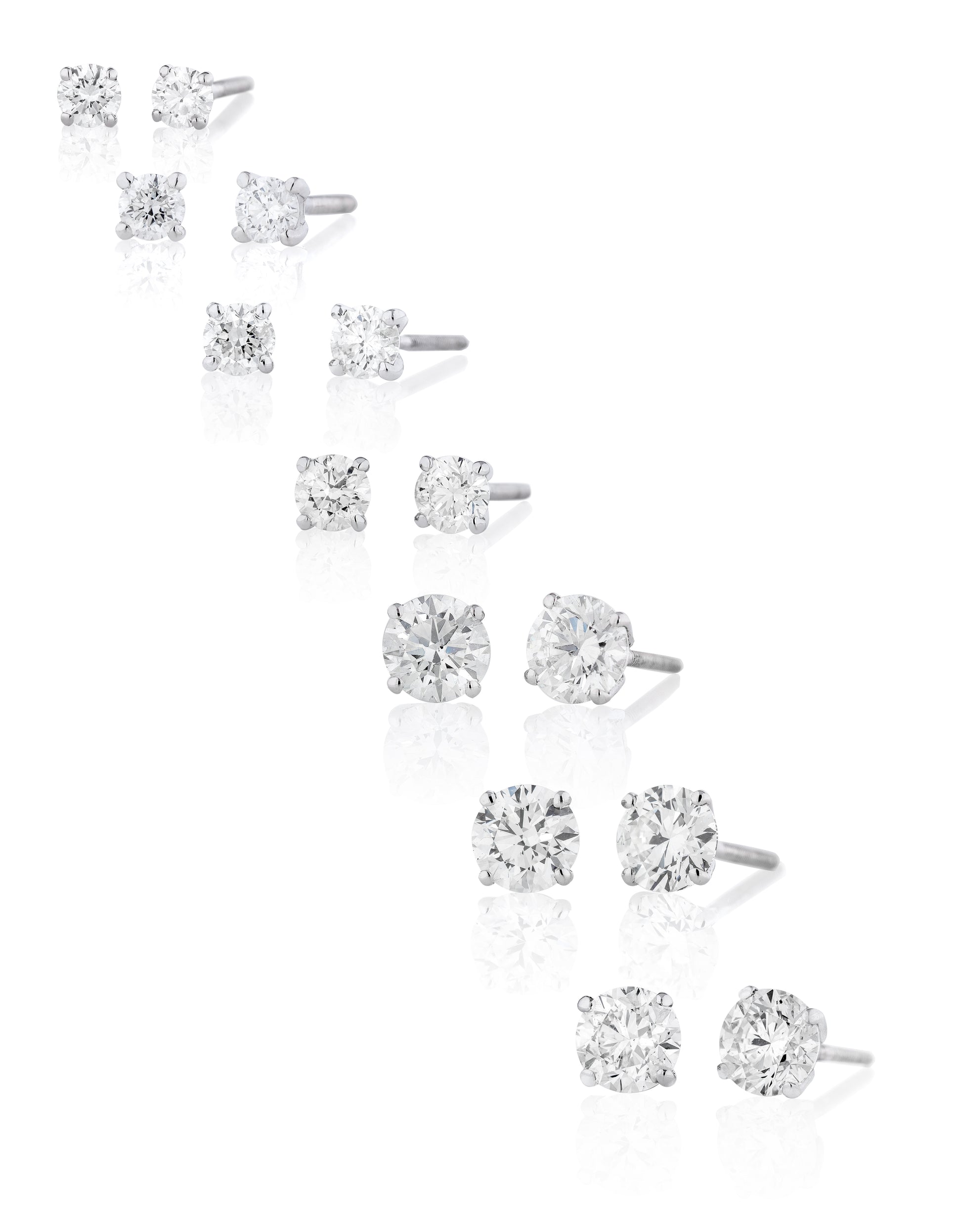 Diamond Stud Earrings